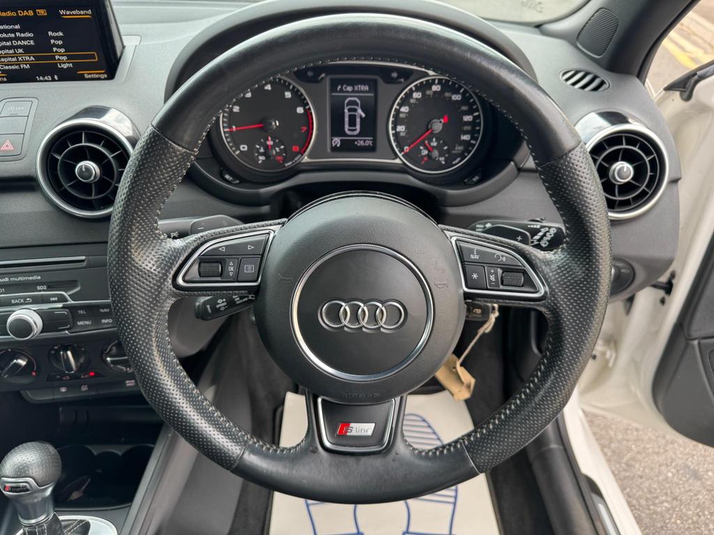 Audi A1 1.4 TFSI S line Sportback S Tronic Euro 6 (s/s) 5dr