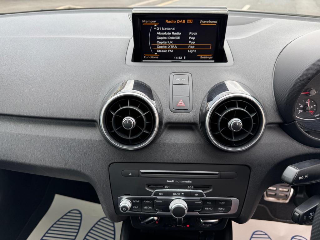Audi A1 1.4 TFSI S line Sportback S Tronic Euro 6 (s/s) 5dr